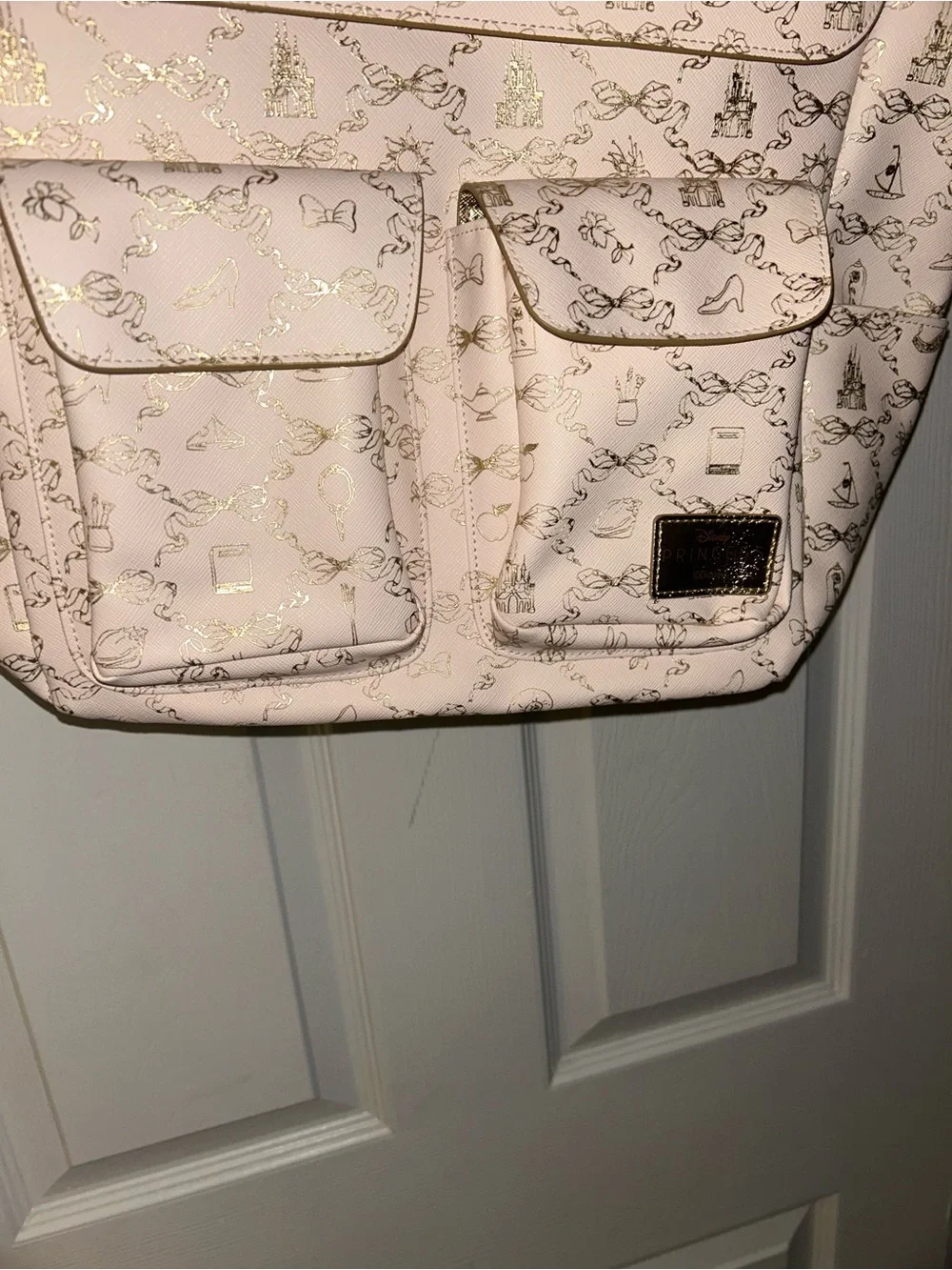 BNWOT Bath & Body Works Disney Tote with Gold Accents